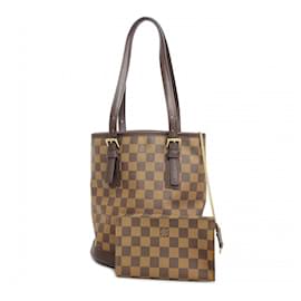 Louis Vuitton-Louis Vuitton Bucket PM-Brown