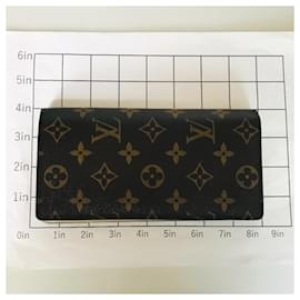 Louis Vuitton-Louis Vuitton Brazza Wallet-Brown