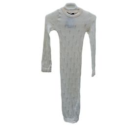 Robe pull Isabel Marant Joss laine écru Écru