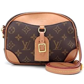 Louis Vuitton-Louis Vuitton Monogram Deauville MINI Shoulder Bag-Brown