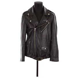 Iro Leather jacket in leather Black