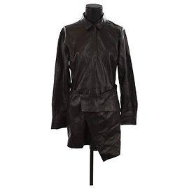 Iro Vestido de couro Preto