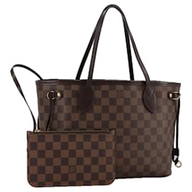 Louis Vuitton-LOUIS VUITTON Damier Ebene Neverfull PM Tote Bag N51109 LV Auth 103236-Other