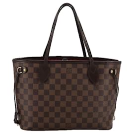 Louis Vuitton-LOUIS VUITTON Damier Ebene Neverfull PM Tote Bag N51109 LV Auth 103236-Other
