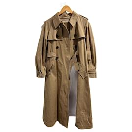 Dior-DIOR  Coats T.FR 36 Cotton-Beige