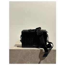Christian Dior DIOR HOMME Borse T. Tessuto Nero