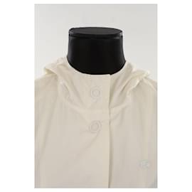 Lacoste-Cotton windbreaker-White