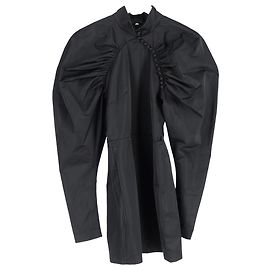 Rotate Robe mini à manches bouffantes Kim de Birger Christensen en polyester noir Noir