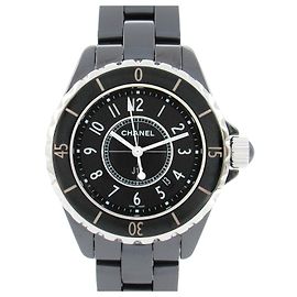 Chanel J12 Ceramic Quartz Watch H0682 Black
