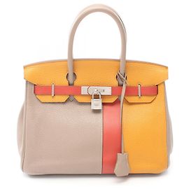 Hermès Hermes Birkin 30 Handbag Beige/Brown Beige