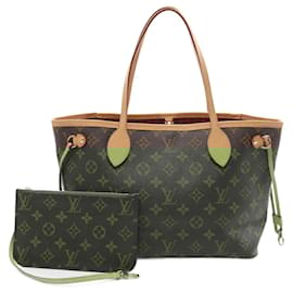 Louis Vuitton-Louis Vuitton Neverfull PM Monogram Tote Bag M41245-Brown