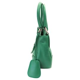 Prada-Prada Moon Padded Nappa Leather Handbag 1BA381-Green