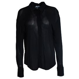 Filippa K Fillipa K, Camicia trasparente nera Nero
