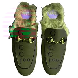 Gucci-Chinelo Princetown-Vermelho
