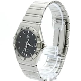 Omega-Omega Constellation Stainless Steel Quartz Wristwatch-Other