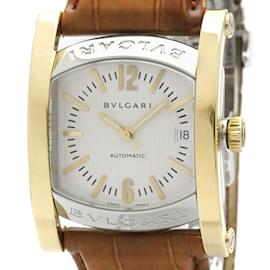 Bulgari-Bvlgari Assioma 18K Gold Steel Automatic Men's Watch-Other