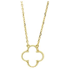 Collar Péndulo Vintage Alhambra de Van Cleef & Arpels Dorado