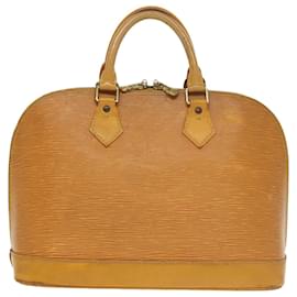 Louis Vuitton-LOUIS VUITTON Epi Alma Hand Bag Yellow M52149 LV Auth 102565-Yellow
