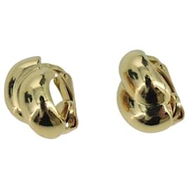 Christian Dior-Christian Dior Earring metal Gold Tone Auth 103062-Other