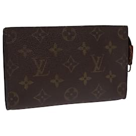 Louis Vuitton-LOUIS VUITTON Monogram Bucket PM Accessory Pouch LV Auth 103780-Monogram