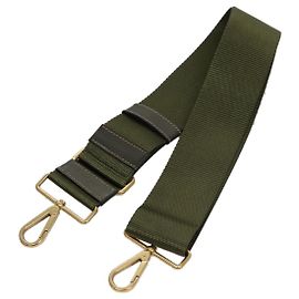 PRADA Adjustable Shoulder Strap Canvas 21.7""-37"" Khaki Auth 103495 Khaki