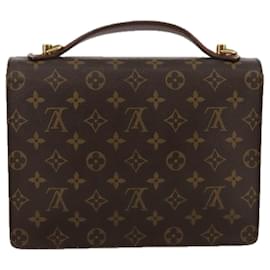 Louis Vuitton-LOUIS VUITTON Monogram Monceau 26 Shoulder Bag M51187 LV Auth 103885-Monogram