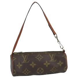 Louis Vuitton-LOUIS VUITTON Monogram Papillon Pouch LV Auth 103826-Monogram
