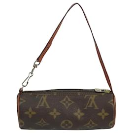 Louis Vuitton-LOUIS VUITTON Monogram Papillon Pouch LV Auth 103826-Monogram