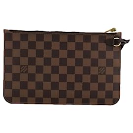 Louis Vuitton-LOUIS VUITTON Damier Ebene Neverfull MM Pouch Accessory Pouch LV Auth 103753-Other