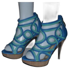 Guess Sandalen Blau Grün