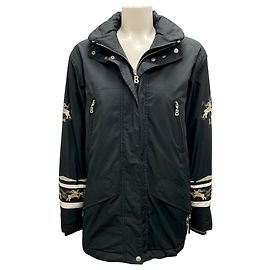 Veste Techno Brodée Bogner Noir / Beige Noir