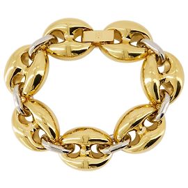 Bracciale X Eight Brac - Paco Rabanne - Ottone - Oro D'oro Metallico