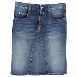 Falda de mezclilla azul de algodón Isabel Marant Étoile Azul