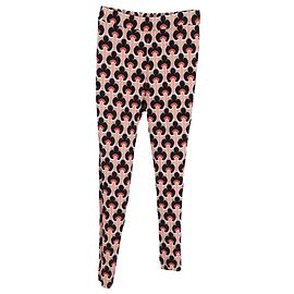 Leggings stampati in jacquard a maglia Marni in cotone multicolore Multicolore