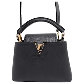 Louis Vuitton-Louis Vuitton Capucines mini-Black