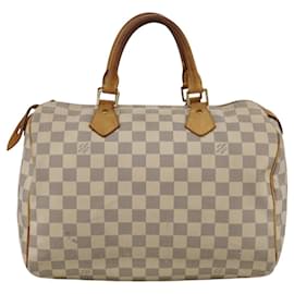 Louis Vuitton-LOUIS VUITTON Damier Azur Speedy 30 Hand Bag N41533 LV Auth 103111-Other