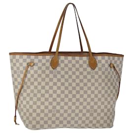 Louis Vuitton-LOUIS VUITTON Damier Azur Neverfull GM Tote Bag N41360 LV Auth 103110-Other