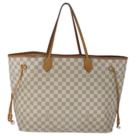 Louis Vuitton-LOUIS VUITTON Damier Azur Neverfull GM Tote Bag N41360 LV Auth 103110-Other