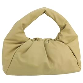 Autre Marque-BOTTEGA VENETA THE PORCH Shoulder Bag Leather Beige Auth mr762-Beige