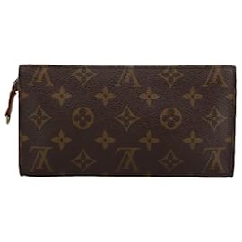 Louis Vuitton-LOUIS VUITTON Monogram Bucket GM Pouch Accessory Pouch LV Auth yk16143-Monogram