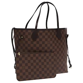 Louis Vuitton-LOUIS VUITTON Damier Ebene Neverfull MM Tote Bag N51105 LV Auth 97314A-Other