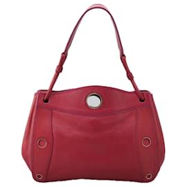 Céline-CELINE Shoulder Bag Leather Pink Gold Auth yk15928-Pink,Golden