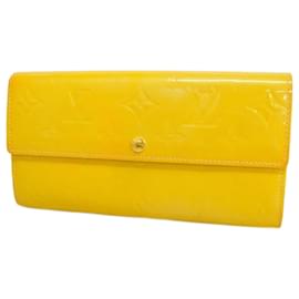 Louis Vuitton-Louis Vuitton Portefeuille Sarah-Yellow