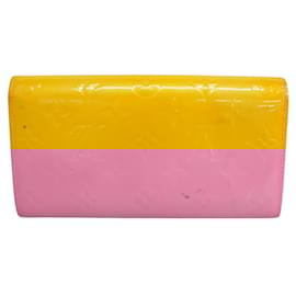 Louis Vuitton-Louis Vuitton Portefeuille Sarah-Yellow