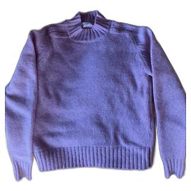 Autre Marque Suéter Celine de lã lilás Roxo