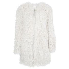 Isabel Marant Etoile Amery Lammfellmantel von ISABEL MARANT ÉTOILE Weiß