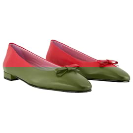 Autre Marque-Bella Ballerinas - Carel - Leather - Red-Red