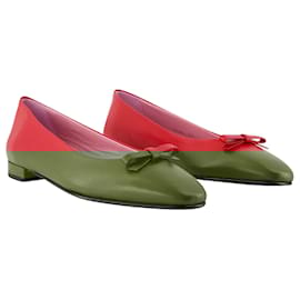 Autre Marque-Bella Ballerinas - Carel - Leather - Red-Red