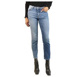 Totême Jean droit bleu - taille UK 8 Bleu