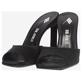 Aquazzura-Black heeled chelsea boots - size EU 40-Black